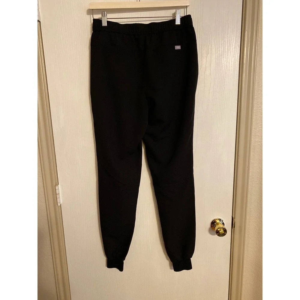FIGS Technical Collection Black Tansen Jogger Scrub Pants M21SW2051 Size S 0023